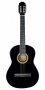 Классическая гитара VESTON C-45A BK (С АНКЕРОМ) классическая гитара 4/4, цвет: черный