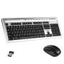 Набор беспроводной SONNEN KB-S140, клавиатура, мышь 2кнопки+1колесо-кнопка, серебристый